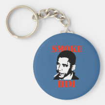 ANTI-OBAMA / SMOKE HIM KEYCHAINS