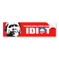 Anti-Obama - Somewhere in Kenya a village is missi