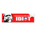 Anti-Obama - Somewhere in Kenya a village is missi bumper stickers