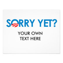 Anti-Obama - Sorry Yet Invites