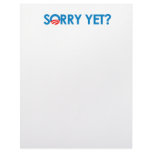 Anti-Obama - Sorry Yet Letterhead Design