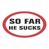Anti Obama Sticker