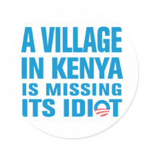 Anti Obama Sticker