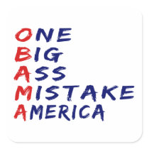 Anti Obama Sticker