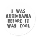 Anti Obama Sticker