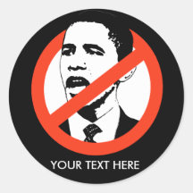 Anti-Obama Sticker / Customized