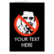 ANTI-OBAMA T-SHIRT CARD