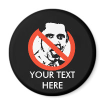 ANTI-OBAMA T-SHIRT REFRIGERATOR MAGNETS