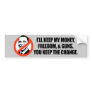 Anti-Obama T-shirt - You keep the change Bumper Stickers