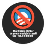 Anti-Obama - that obama sticker might as well say 