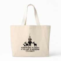Anti Obama,village idiot Tote Bags