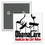 Anti ObamaCare Pinback Buttons