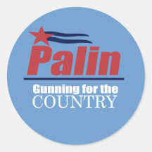 ANTI-PALIN - Lancer pour le pays Autocollants Ronds