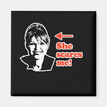 ANTI-PALIN / She scares me Magnets