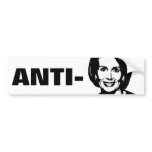 ANTI-PELOSI: ANTI-Nancy Pelosi Bumper Sticker
