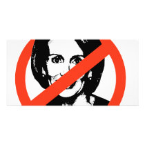 Anti-Pelosi / Anti-Nancy Pelosi Photo Greeting Card
