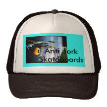 Anti pork Skateboards trucker hat