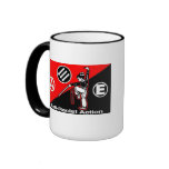 anti-racist action coffee mug