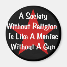 Anti-Religion Quote Magnet