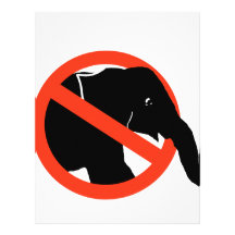 Anti-Republican / Anti-Conservative Letterhead Template