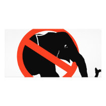 Anti-Republican / Anti-Conservative Customized Photo Card