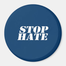 Anti-Republican - Stop Hate Refrigerator Magnets