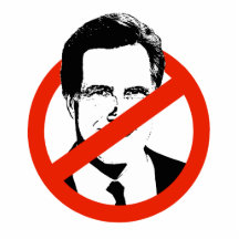 Anti Romney Photo Cut Out