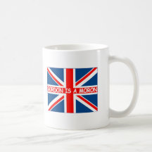 Anti slogan drôle de Gordon Brown Tasse À Café
