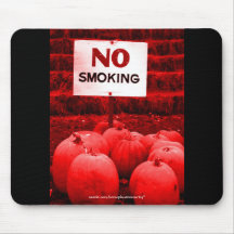 Anti-Smoking Pumpkin Rally Mousepads