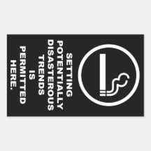 Anti-Smoking Sticker