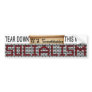 Anti-Socialism bumper sticker