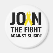 Anti-Suicide Refrigerator Magnets