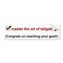 Anti-Tailgater Bumper Sticker