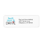 Anti Texting Return Address Labels