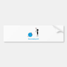 Anti Twitter - Hör auf mich zu verfolgen Auto Sticker