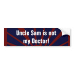 Anti Universal Health Care Humor Bumper Sticker