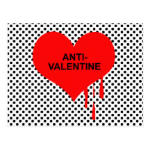 ANTI-VALENTINE CARTES POSTALES
