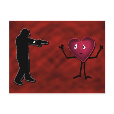 Anti Valentine's Day Card Post Card by CustomizeACard