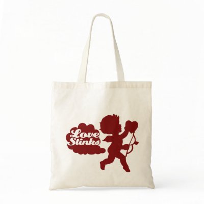 Anti-valentines day Cupid Tote Bag by Piratesvsninjas