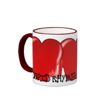 Anti-Valentine's Day: Cupid rhymes with stupid Mugs