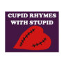 Anti-Valentine's Day: Cupid rhymes with stupid