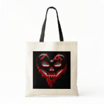 Anti-Valentine's Day: Doomed Heart Canvas Bag