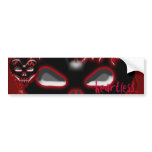 Anti-Valentine's Day: Doomed Heart bumper stickers