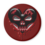 Anti-Valentine's Day: Doomed Heart magnets