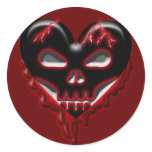 Anti-Valentine's Day: Doomed Heart stickers