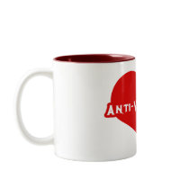 Anti-Valentines Day Heartbreaker Coffee Mug
