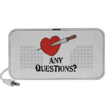 Anti Valentine's Day iPhone Speakers