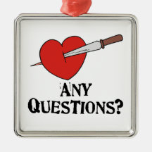 Anti Valentine's Day Ornament
