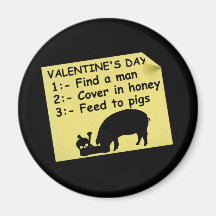 Anti valentine's magnet