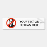 ANTI-WALKER BUMPER STICKERS